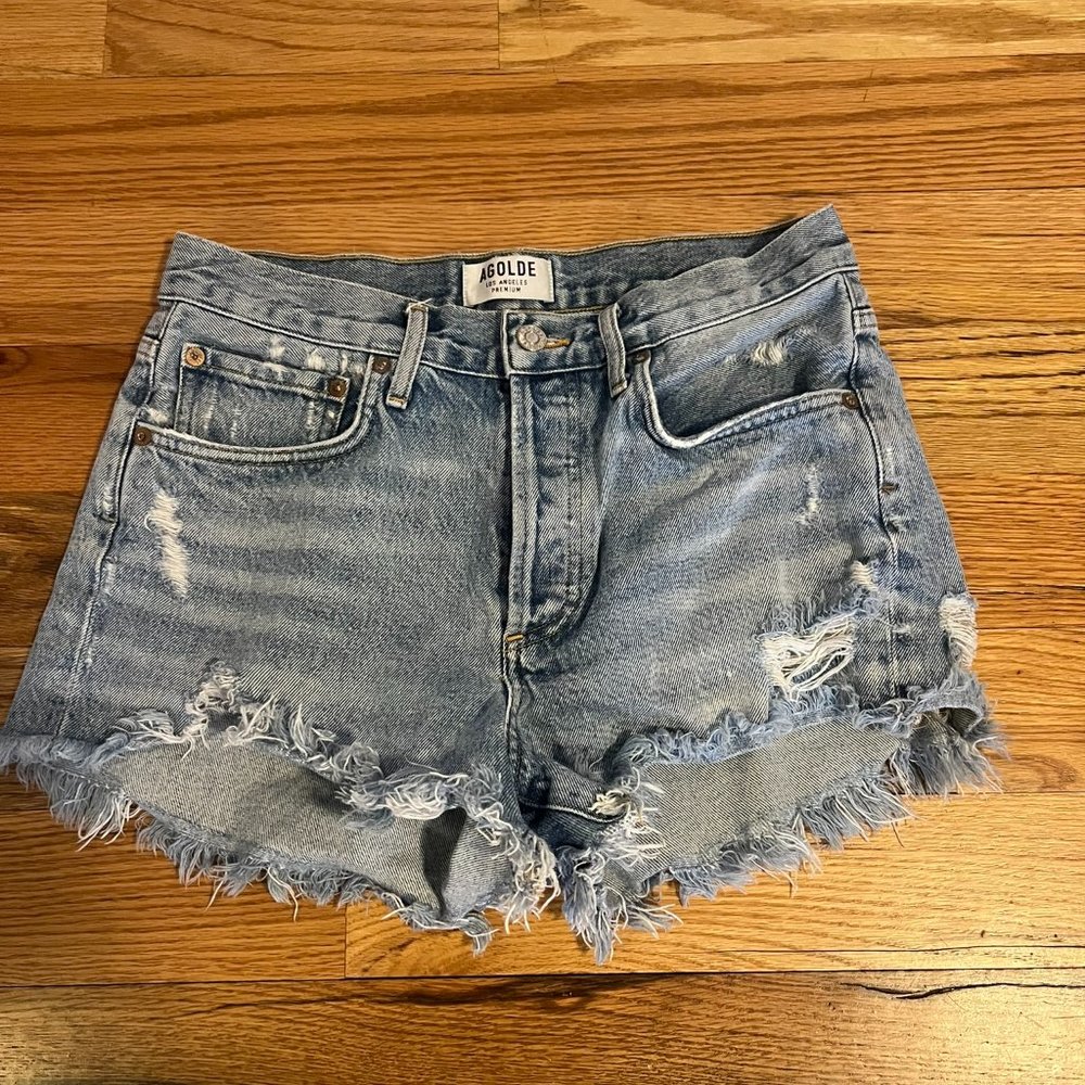 Revolve Agolde Jean Shorts